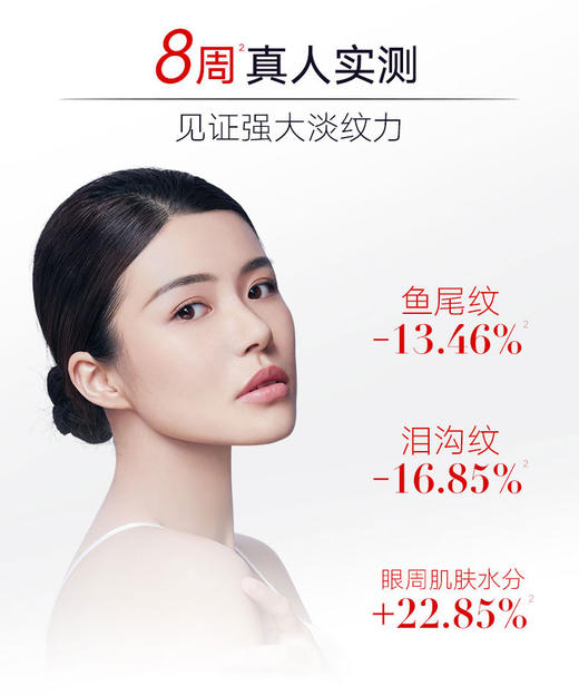 丸美第五代弹力蛋白凝时紧致眼精华 10ml+10ml 商品图3