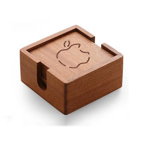 达乐丰隔热垫实木锅垫厨房家用防烫耐热杯垫卡通款