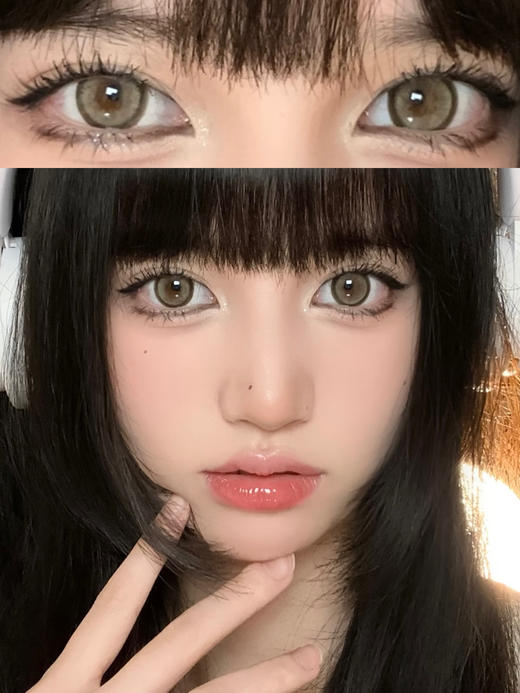 AUTUMN BROWN 芥末茶棕绿「含硅水凝胶」半年抛型 商品图1