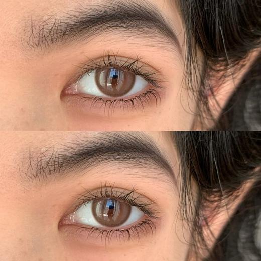 lichee chee 美瞳年抛 水当当棕 直径14.5mm着色13.6mm 商品图5