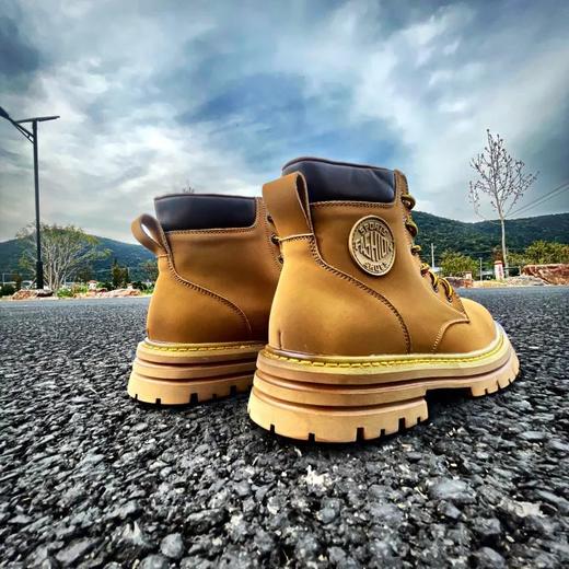 头层牛皮~内有~检验报告~大黄靴！！ 商品图1