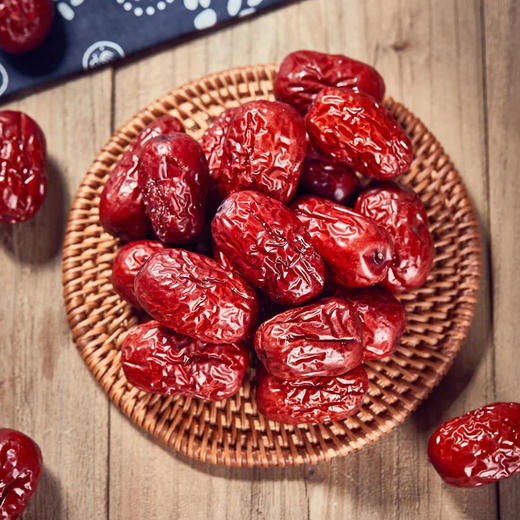 巴山新疆红枣260g 和田红枣干骏枣零食非免洗新枣 精选新疆大枣 商品图2