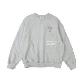 Element x Text and Image CREWNECK SWEATSHIRT梯书店联名款卫衣