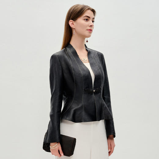 TANGY Collection/天意精品春季莨绸上衣 商品图3