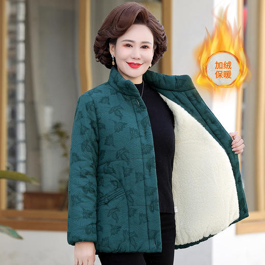 宽松妈妈冬装新款，加绒加厚老人衣服TYWF-994 商品图4