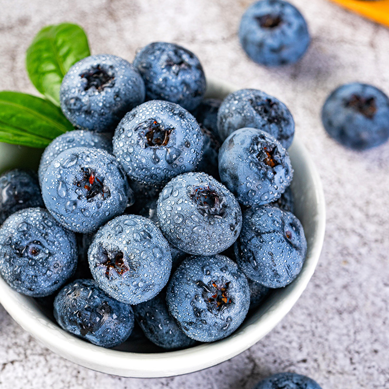 个大爆汁 颗颗精选！MAX版【蓝美莓粒装蓝莓】满满花青素 保护视力 坑格设计食用更快捷 一颗颗嘎嘣爆汁 72小时发货