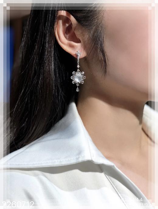 2260712，玻璃蛋面耳坠，具体价格微信咨询 商品图4