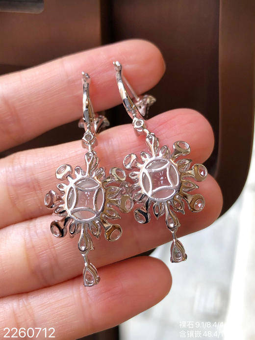 2260712，玻璃蛋面耳坠，具体价格微信咨询 商品图7