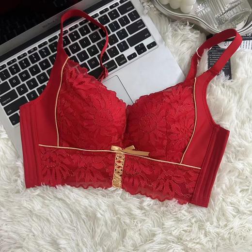【社群供MJ】蕾丝开运大红内衣（下单后7天内发货） 商品图0