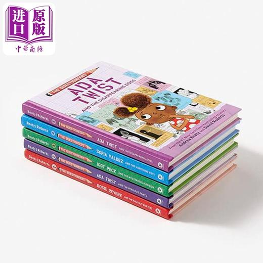 【中商原版】The Questioneers Chapter Book Collection 梦想行动派章节书1-5套装5册 英文原版 进口图书 儿童插图故事图画书 商品图1