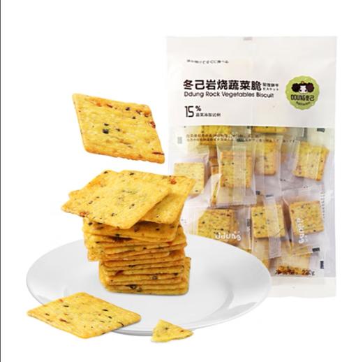 冬己岩烧蔬菜脆韧性饼干110g 商品图0