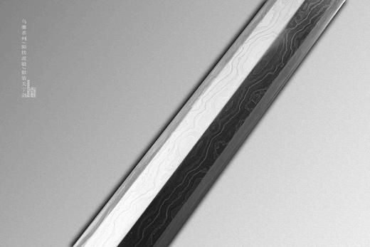 三希堂  乌骓系列  陨铁关宁剑  未开刃 商品图6