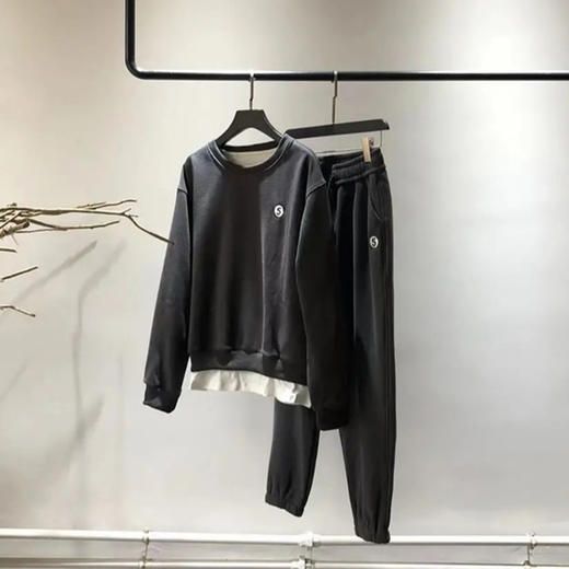 裁缝学苑AX29 加绒新款卫衣纸样卫裤套装女装衣服打版样板裁剪图 商品图4