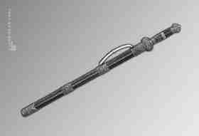 三希堂  乌骓系列  陨铁关宁剑  未开刃