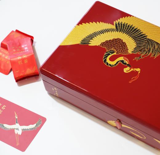 声明鹤起（故宫红礼盒）｜金奖红茶210克 商品图3