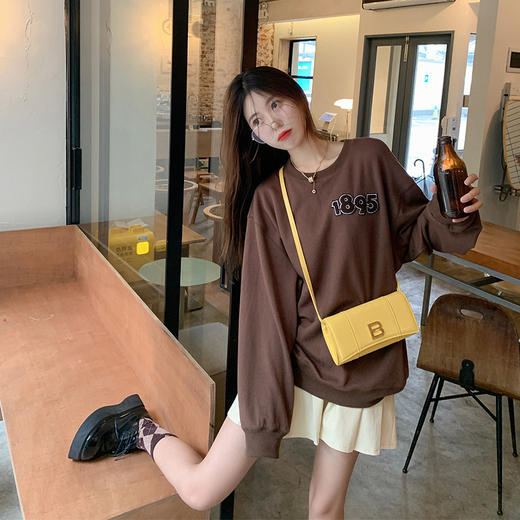 圆领韩系卫衣 商品图5