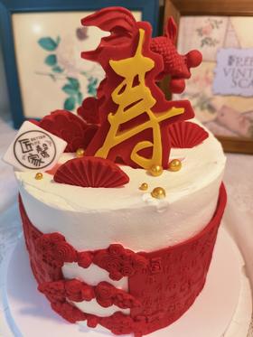 百福祝寿蛋糕