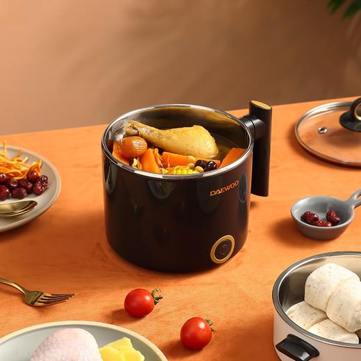 韩国DAEWOO大宇家用宿舍小型多功能煮面锅 DYZM-1266 1.2L 商品图2