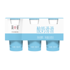 简爱酸奶滑滑100g*18支