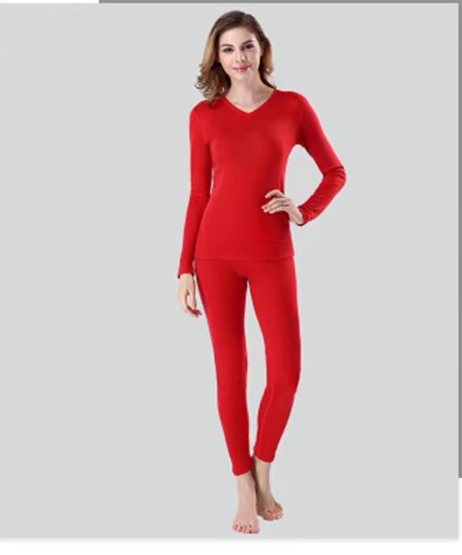 【阿米诺3.5X】SCHIESSER/舒雅女士V领阿米诺3.5X保暖内衣套装30/16143W 商品图2