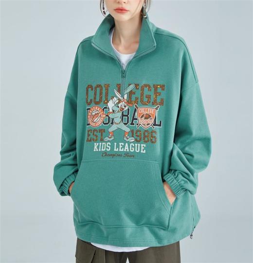 裁缝学苑AQ142 新款POLO衫上衣翻领套头长袖卫衣纸样女装衣服样板 商品图2