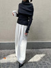Viktoria Chan｜AW22011 Rue ribbed Tank [黑/白/深灰] 商品缩略图2