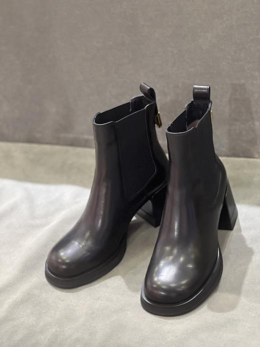 IUIU SECOND 2022新款法式圆头厚底切尔西靴U22DS44651 商品图1