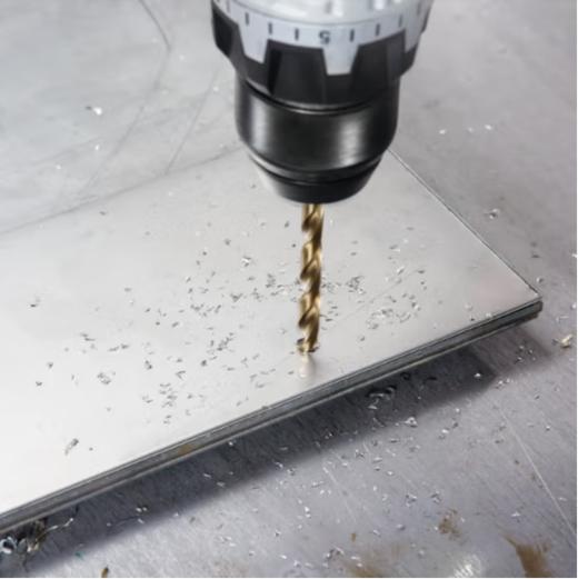 得力M35含钴直柄麻花钻10支/盒（黄） 商品图3