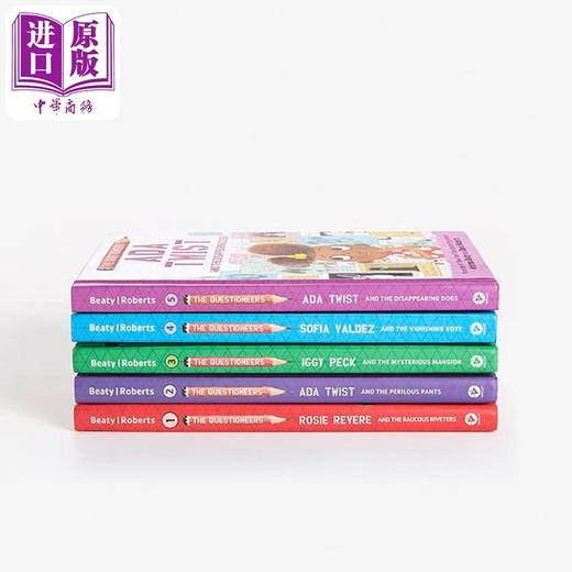 【中商原版】The Questioneers Chapter Book Collection 梦想行动派章节书1-5套装5册 英文原版 进口图书 儿童插图故事图画书 商品图2