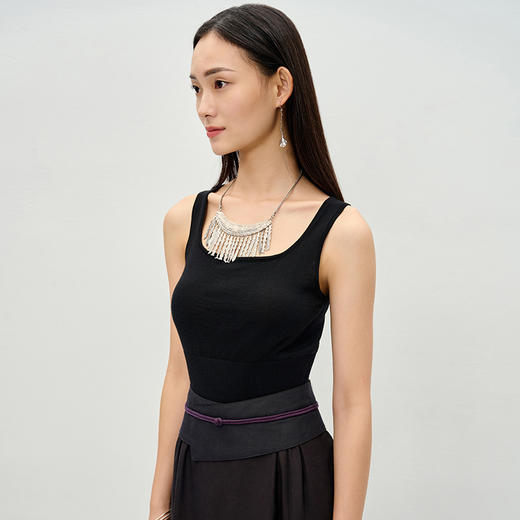 TANGY Collection/天意精品春季针织背心L231300 商品图3
