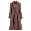 复古双面呢浴袍大衣女长款秋冬毛呢外套赫本风加厚羊毛呢子外套 商品缩略图4