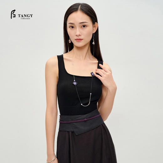 TANGY Collection/天意精品春季针织背心L231300 商品图0
