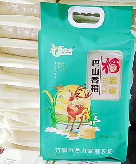 源秋兴巴山香稻5kg/袋新包装