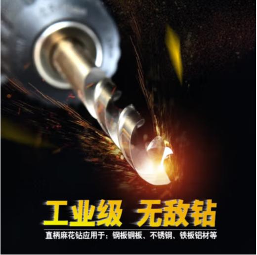 得力M35含钴直柄麻花钻10支/盒（黄） 商品图2
