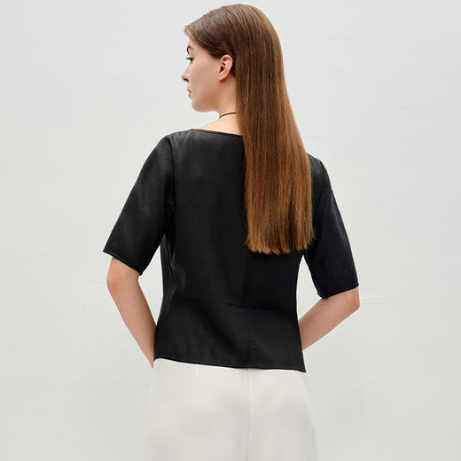 TANGY Collection/天意精品春季莨绸上衣 商品图2