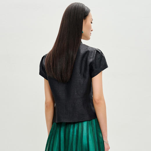 TANGY Collection/天意精品春季莨绸上衣 商品图2