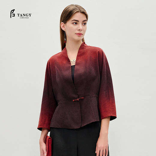 TANGY Collection/天意精品春季莨绸外套 商品图0