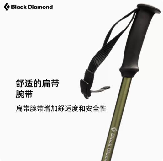 黑钻 112229 Trail Explorer 3-Burnt 0live可调四季徒步杖 商品图1