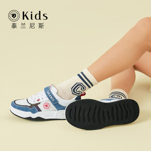 泰兰尼斯kids中大童板鞋春秋季新款中大童鞋子学生男童机能休闲鞋 T02D3A2606 商品图4