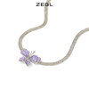 ZEGL蝴蝶项链女小众设计感2023年新款潮choker项圈锁骨颈链配饰品 商品缩略图2