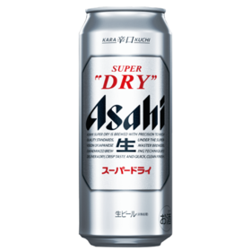 朝日啤酒（生啤 500ml）
