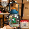 水杯高颜值大肚杯塑料杯带吸管学生背带水壶杯 lf08 商品缩略图5