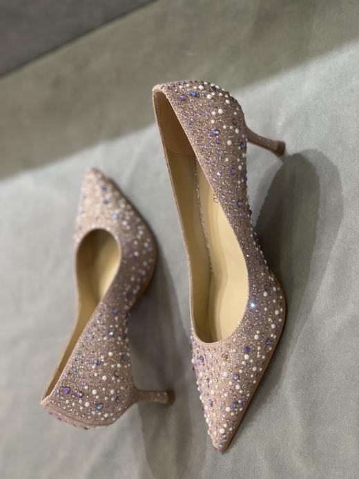 IUIU SECOND 2023新款尖头闪面高跟时装鞋宴会鞋U24AE11378 商品图4