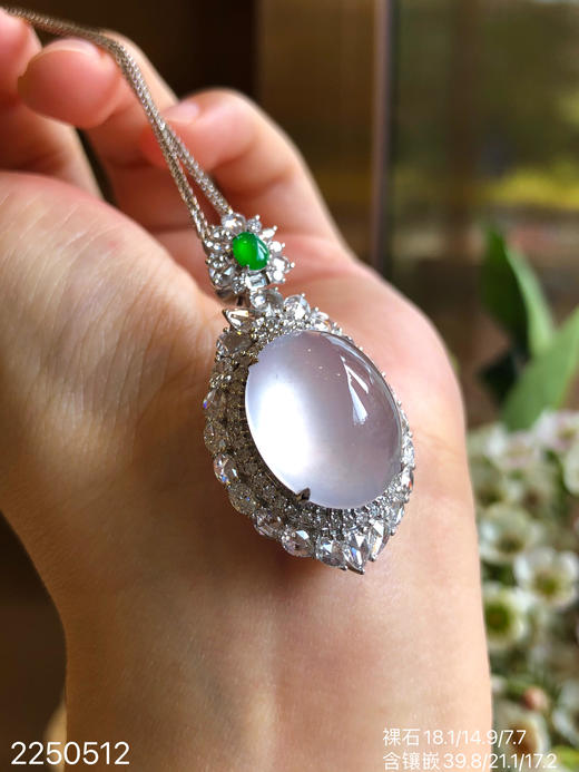 2250512，玻璃蛋面吊坠。具体价格微信咨询 商品图5