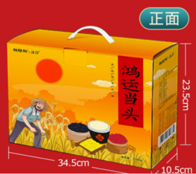 【年货节】沐谷鸿运当头10种杂粮礼盒3.09kg（五谷丰登年礼团购福利年货礼盒）