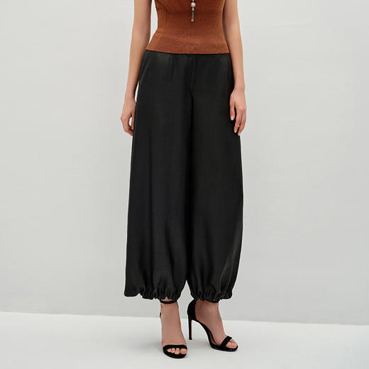 TANGY Collection/天意精品女士莨绸长裤 商品图1