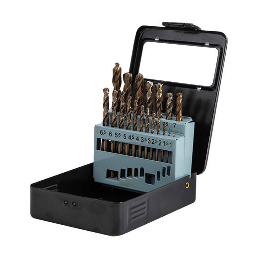 得力麻花钻19件套1-10mm（DL18019） 商品图1