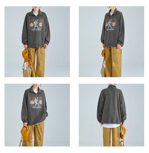 裁缝学苑AQ142 新款POLO衫上衣翻领套头长袖卫衣纸样女装衣服样板 商品图3