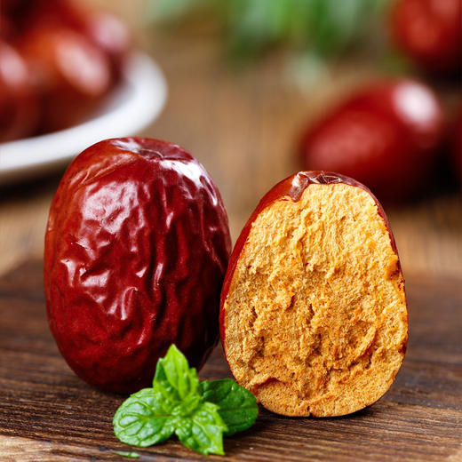 巴山新疆大灰枣500g 和田红枣干骏枣零食非免洗新枣精选新疆大枣 商品图1