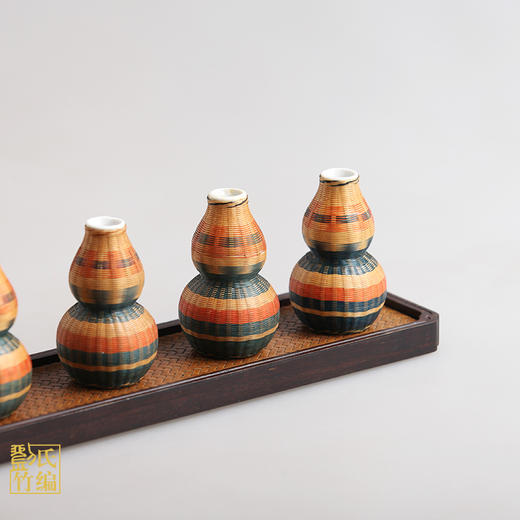 竹编小花瓶 商品图0